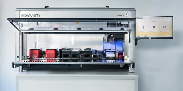 RIDA®UNITY - das vollautomatische RT PCR System für Ihr molekulardiagnostisches Labor