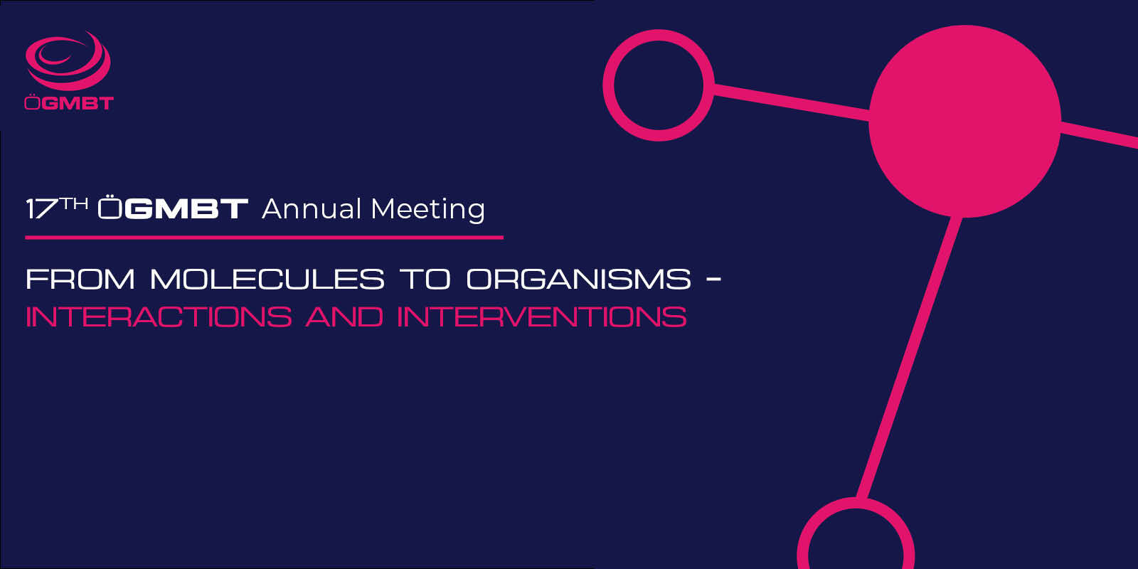 17th ÖGMBT Annual Meeting in Innsbruck